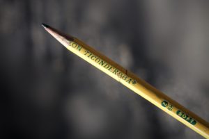A standard #2 orange pencil